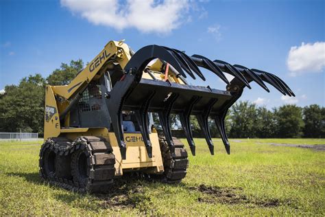 johndeere skid steer with grapple|skid steer grapple for sale.